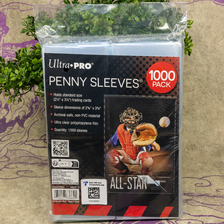 Ultra Pro - Penny Sleeves® (1000 ct) - Clear Card Sleeves for Standard Trading Cards