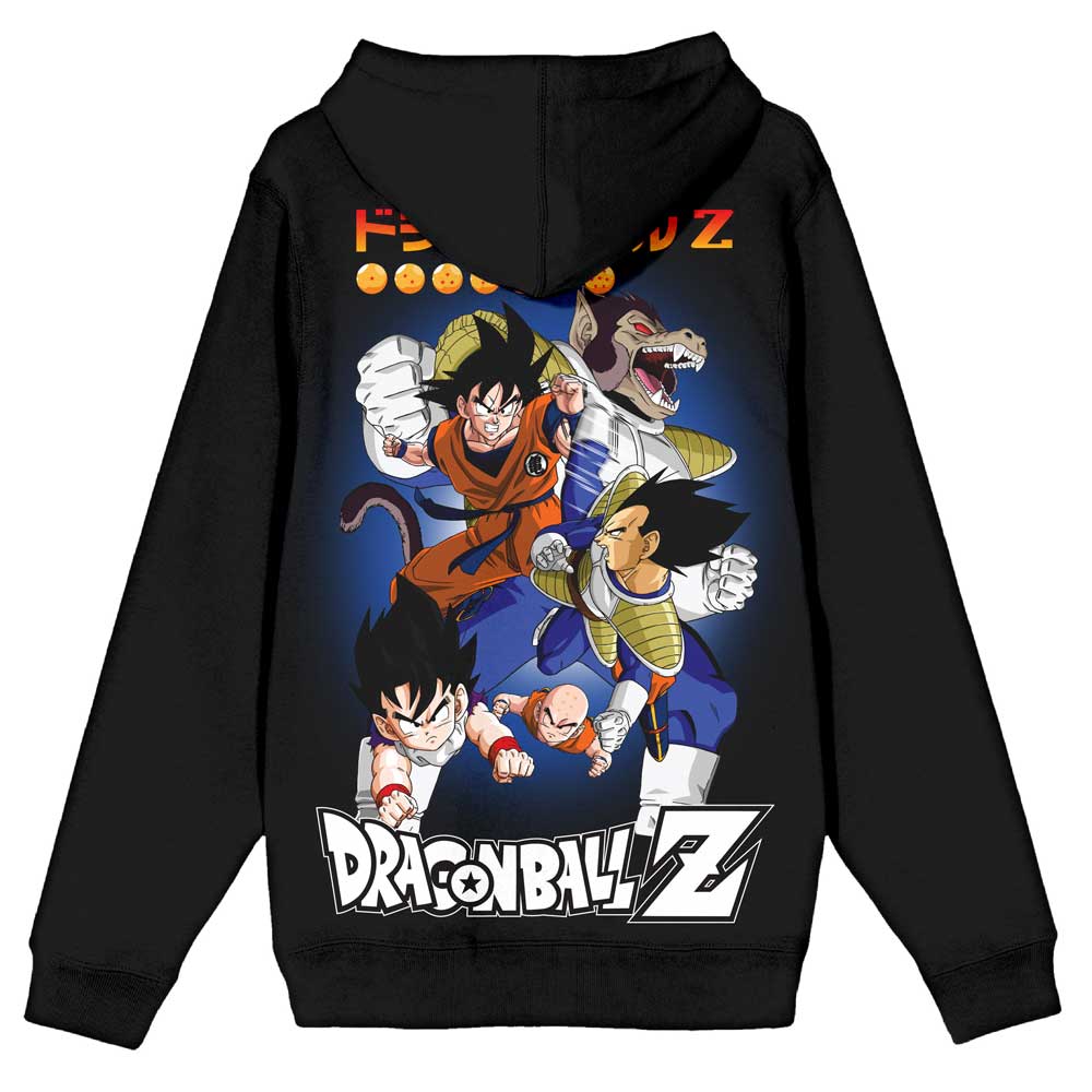 Official Dragon Ball Z Kanji Front & Back Print Unisex Hoodie