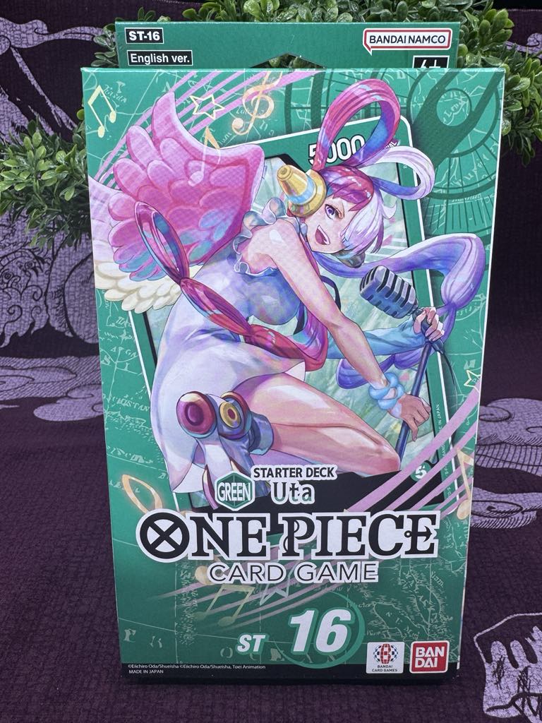 ONE PIECE TCG: GREEN UTA STARTER DECK (ST-16)