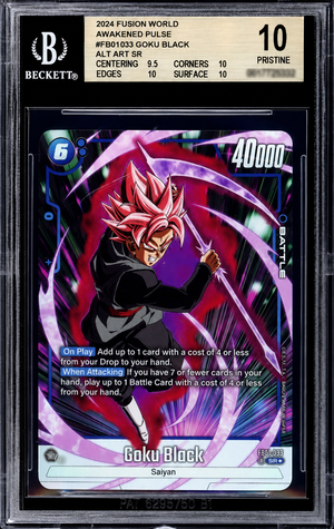 PSA & Beckett 10 Slab Club – Tier 1 (Dragon Ball Fusion World Monthly Subscription)
