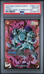 PSA & Beckett 10 Slab Club- Tier 3 (Dragon Ball Fusion World Monthly Subscription)