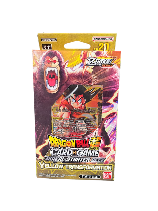 Dragon Ball Super Card Game Starter Deck 20: Yellow Transformation
