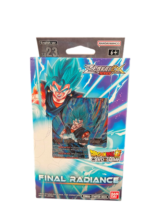 Dragon Ball Super Card Game Starter Deck 23: Final Radiance