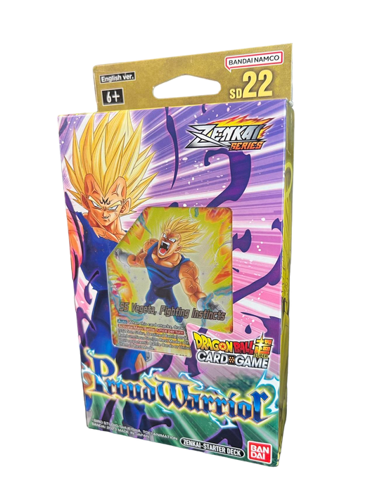 Dragon Ball Super Card Game Starter Deck 22: Proud Warrior