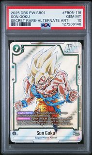 PSA & Beckett 10 Slab Club- Tier 3 (Dragon Ball Fusion World Monthly Subscription)