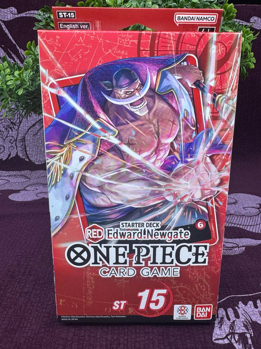 ONE PIECE TCG: RED EDWARD NEWGATE STARTER DECK (ST-15)