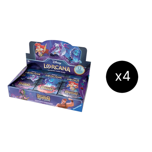 Disney Lorcana Set 4 Case (Ursula's Return)