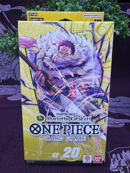 ONE PIECE TCG: YELLOW CHARLOTTE KATAKURI STARTER DECK (ST-20)