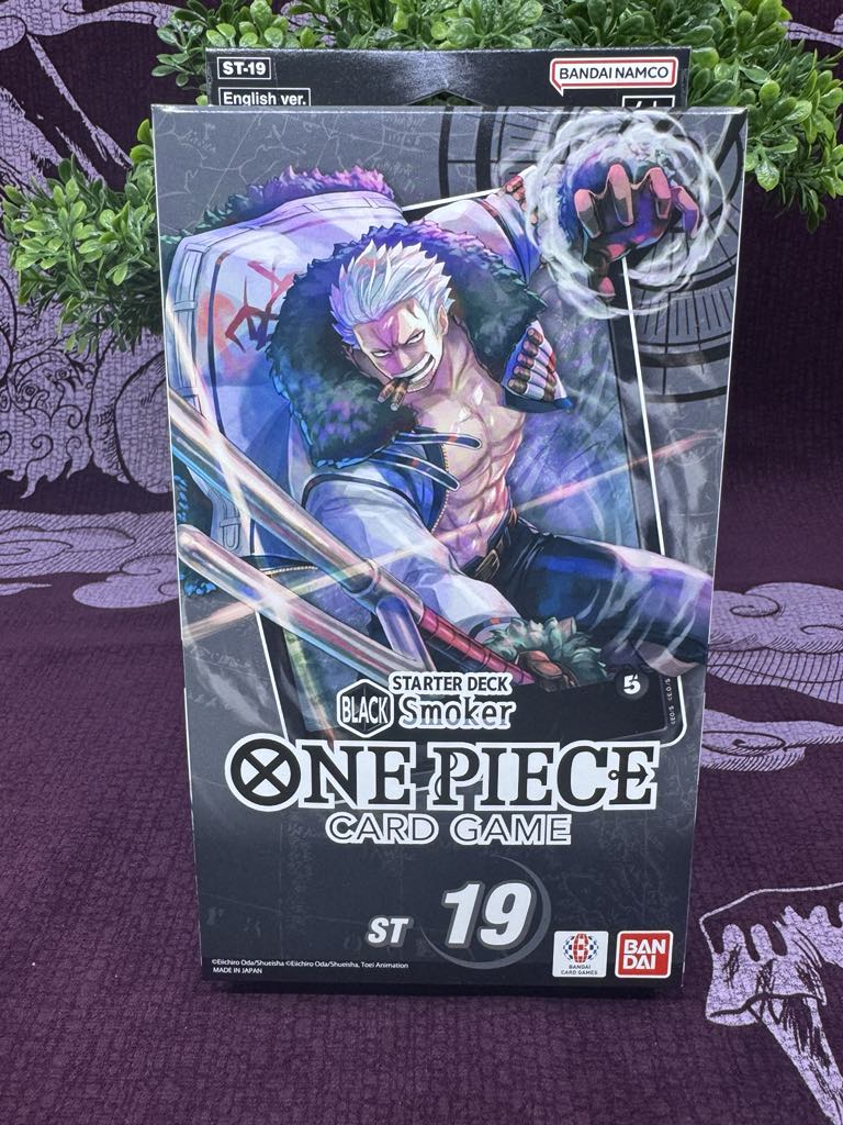 ONE PIECE TCG: BLACK SMOKER STARTER DECK (ST-19)