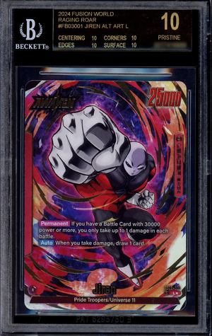 PSA & Beckett 10 Slab Club- Tier 3 (Dragon Ball Fusion World Monthly Subscription)