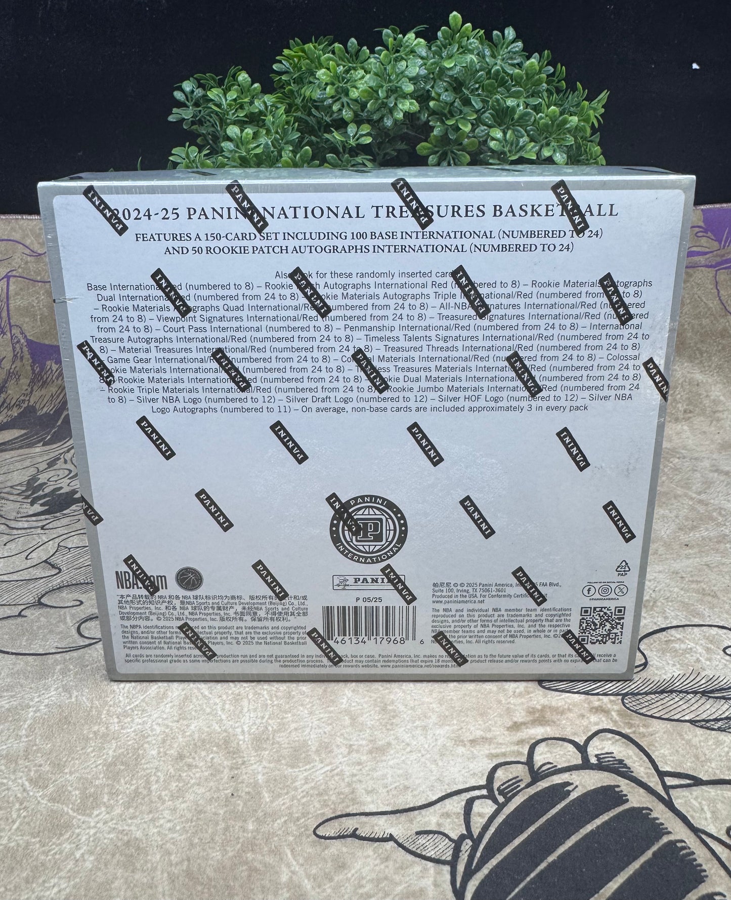 2024–25 Panini National Treasures NBA Hobby Box