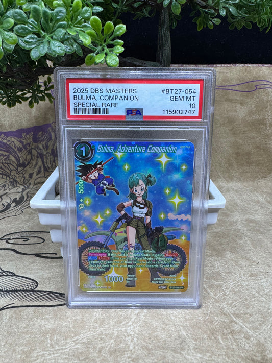 Bulma, Adventure Companion – PSA 10 (Special Rare)