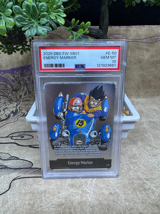 Energy Marker E-50 – PSA 10 (Manga Booster 01)