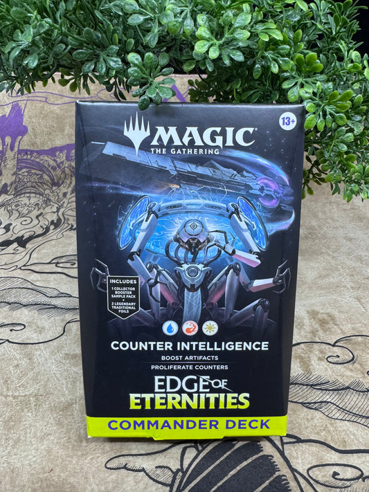 Magic The Gathering: Edge Of Eternities Commander Deck (Counter Intelligence)