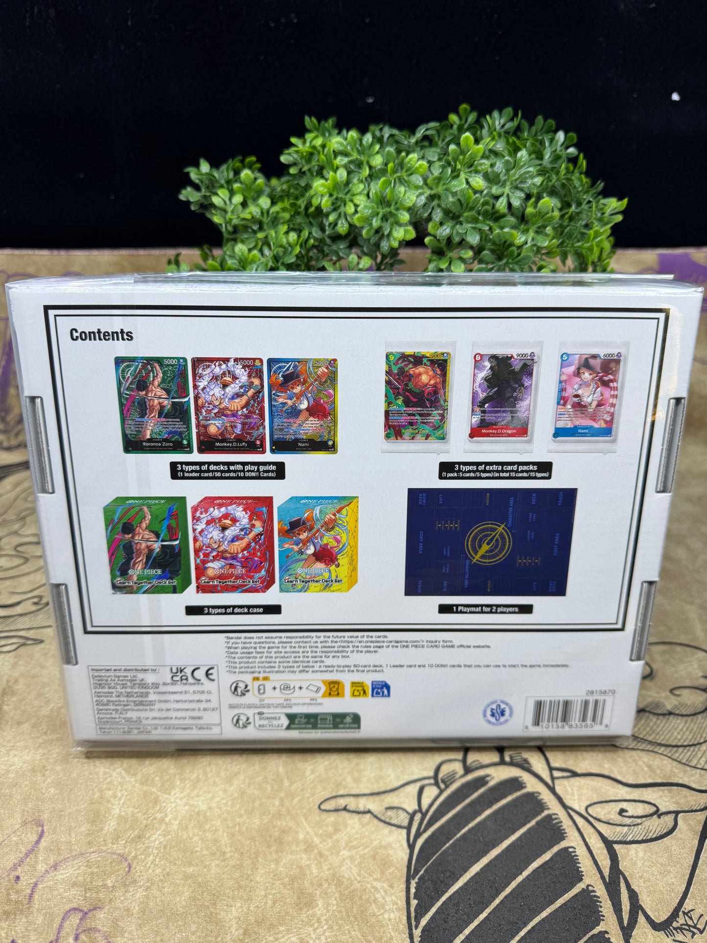 One Piece Learn Together Deck Set