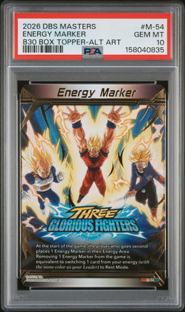 PSA & Beckett 10 Slab Club - Tier 3 (Dragon Ball Masters Monthly Subscription)