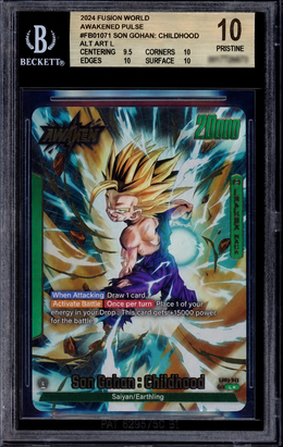 PSA & Beckett 10 Slab Club - Tier 2 (Dragon Ball Fusion World Monthly Subscription)