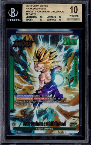 PSA & Beckett 10 Slab Club - Tier 2 (Dragon Ball Fusion World Monthly Subscription)
