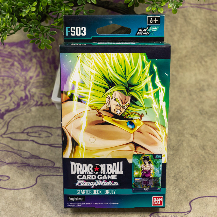 Dragon Ball Fusion World Broly Starter Deck 03