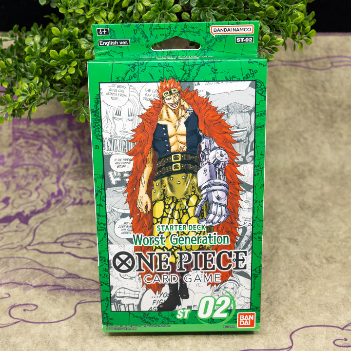 One Piece Card Game Captain Kid Starter Deck 02 (Worst Generation)