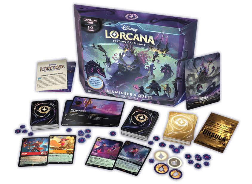 Disney Lorcana TCG: Ursula`s Return - Illumineer`s Quest