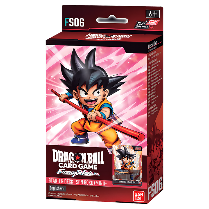 Dragon Ball Fusion World Mini Goku Starter Deck 06