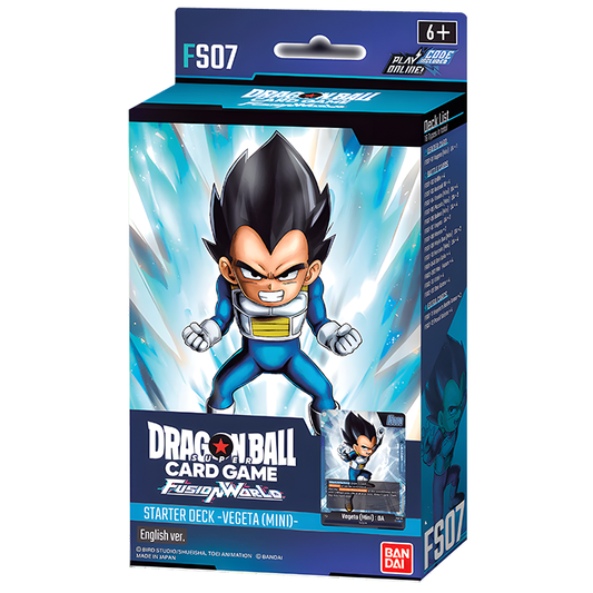 Dragon Ball Fusion World Mini Vegeta Starter Deck 07