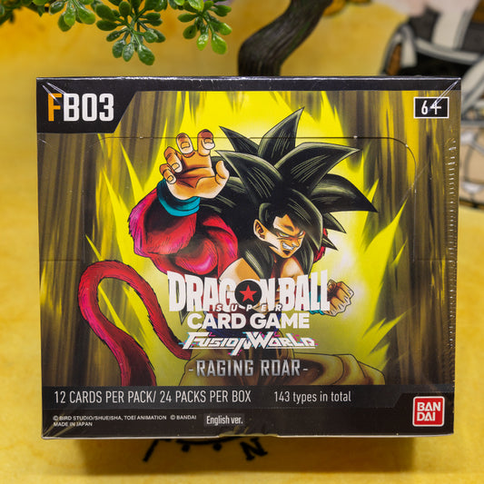 Dragon Ball Fusion World Digital Code - ENG FB03 Raging Roar Online Booster Pack X50 Dragon Ball Fusion World Digital Code - ENG FB03 Raging Roar Online Booster Pack X50