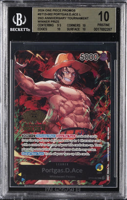 PSA & Beckett 10 Slab Club - Tier 2 (One Piece Monthly Subscription)