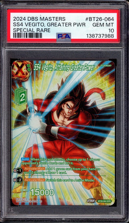 PSA & Beckett 10 Slab Club – Tier 1 (Dragon Ball Masters Monthly Subscription)