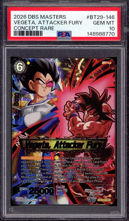 PSA & Beckett 10 Slab Club - Tier 2 (Dragon Ball Masters Monthly Subscription)