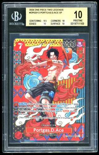 PSA & Beckett 10 Slab Club- Tier 3 (One Piece Monthly Subscription)