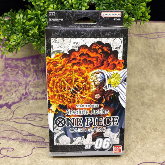 One Piece Card Game Sakazuki Navy Starter Deck 06