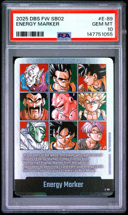 PSA & Beckett 10 Slab Club - Tier 2 (Dragon Ball Fusion World Monthly Subscription)
