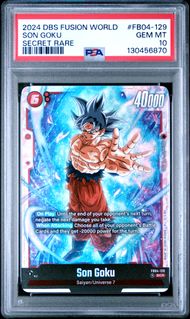 PSA & Beckett 10 Slab Club - Tier 2 (Dragon Ball Fusion World Monthly Subscription)